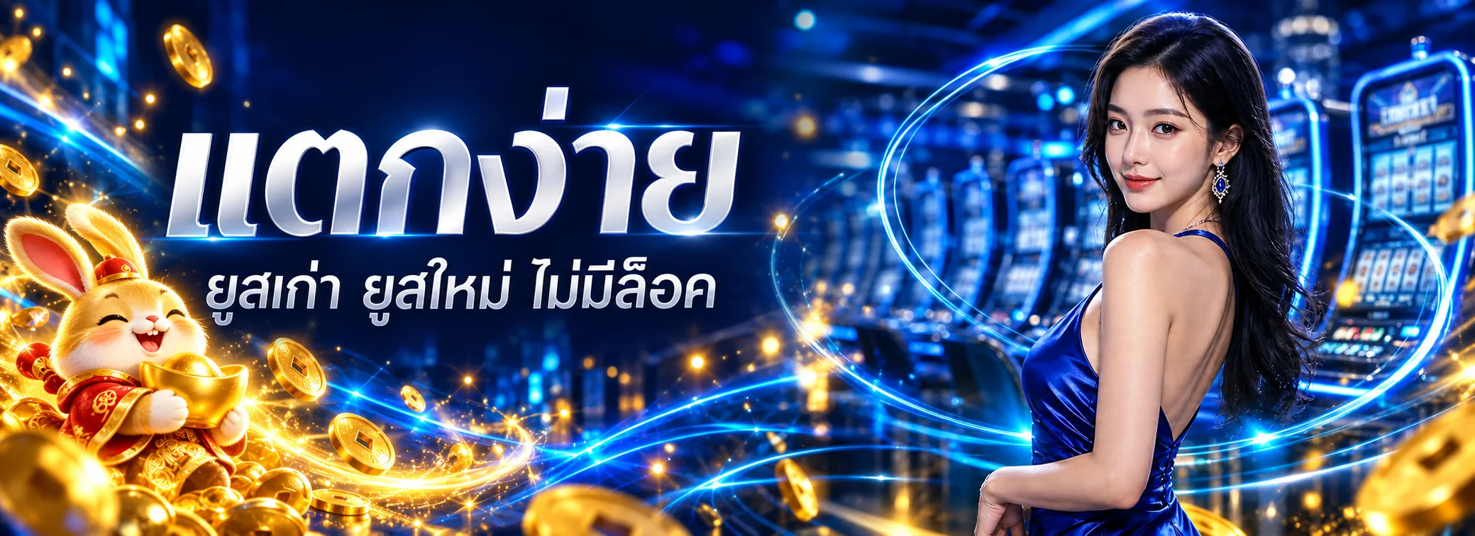 แบนเนอร์สล็อต Infinity89 แตกง่ายพร้อมมาสคอตนำโชค